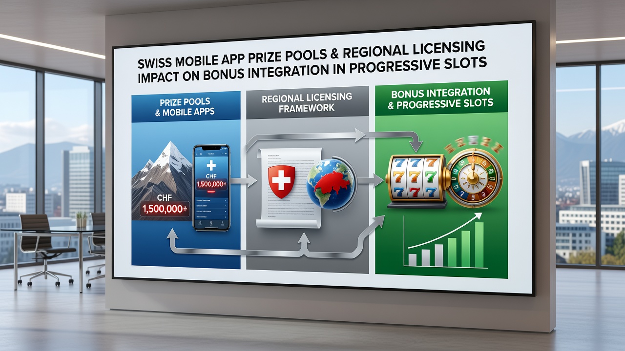 Diagram of Swiss cantonal licensing process affecting mobile progressive slot bonuses